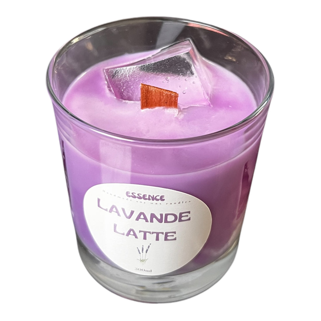 Vela aromática Lavanda Latte | Lavanda + Camomila + Vainilla