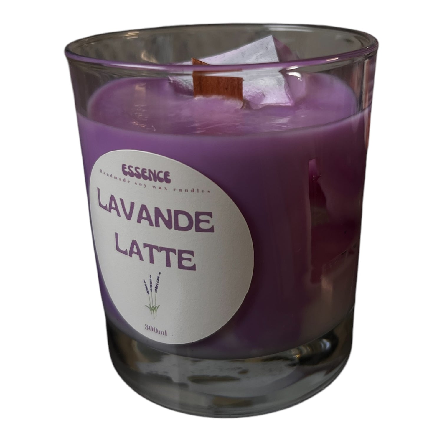 Vela aromática Lavanda Latte | Lavanda + Camomila + Vainilla