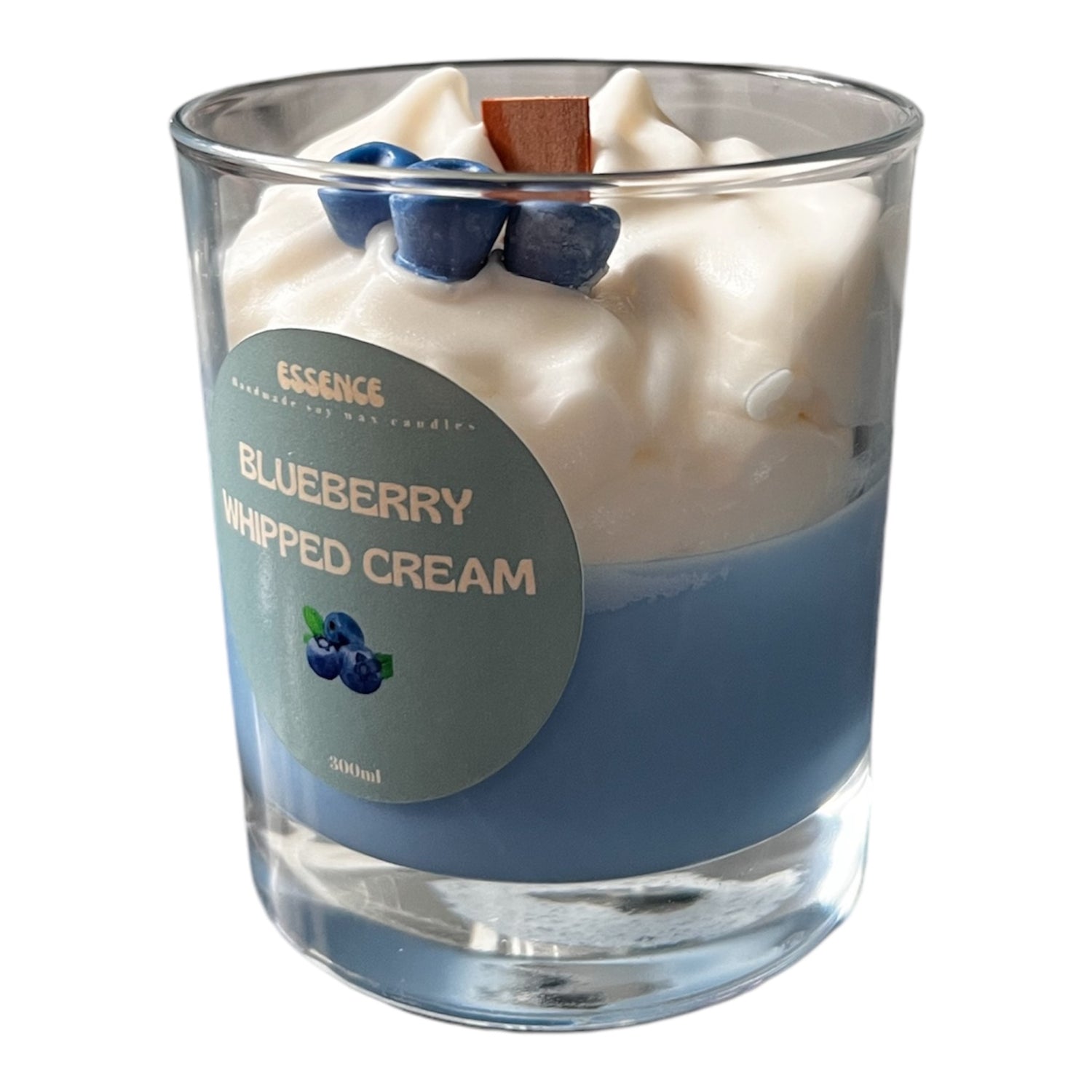 Vela aromática Blueberry Whipped Cream | Arándanos + Vainilla