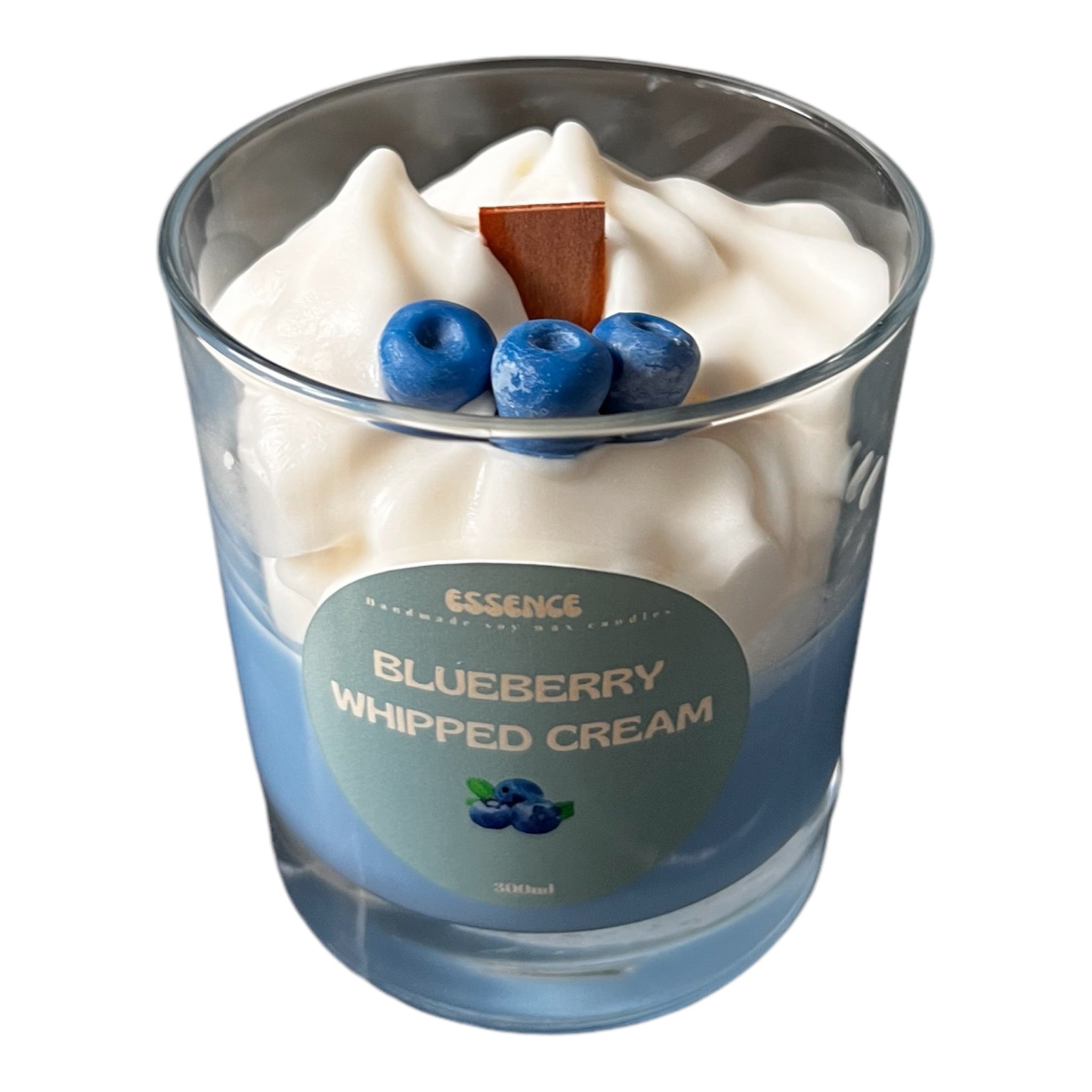 Vela aromática Blueberry Whipped Cream | Arándanos + Vainilla